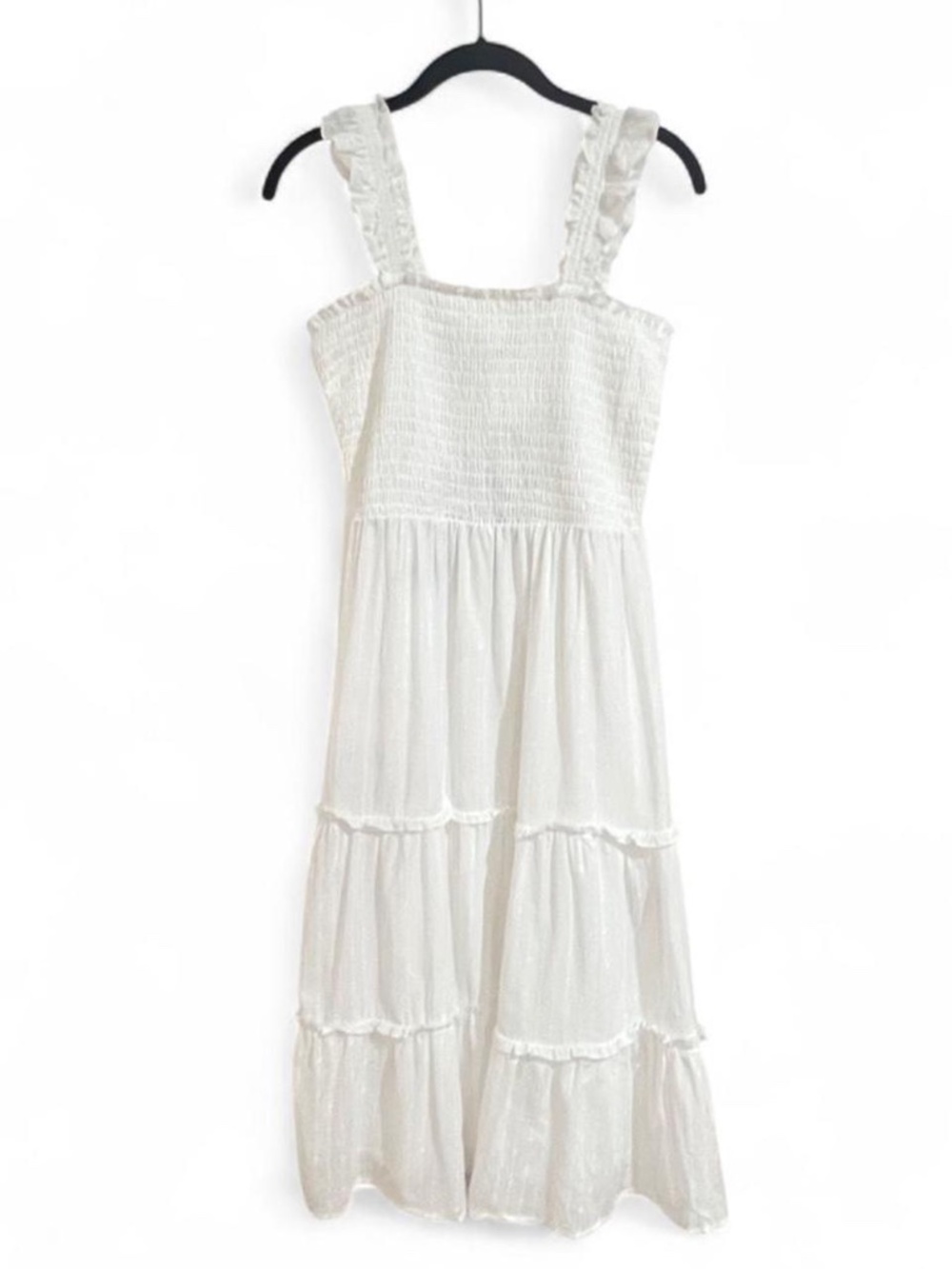 Lily Rose White Maxi Dress -Size Small - NWT